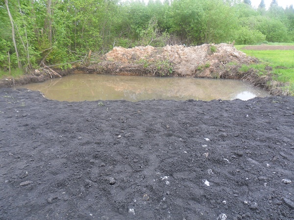 Обустройство пирсов к пожарным водоемам.